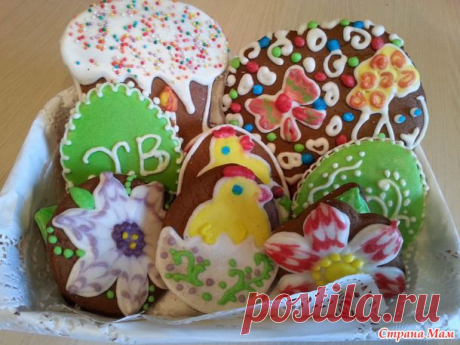 Так давно обещанный мною полный мк по пряникам - Страна Мам