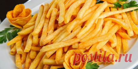 Картофель «фри» (без жира и масла). Хрустящий, ароматный, но совсем без жира
