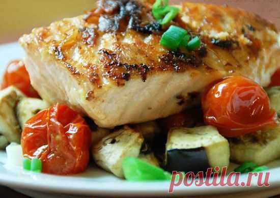 Филе окуня под шубкой. — Вкуснота!
