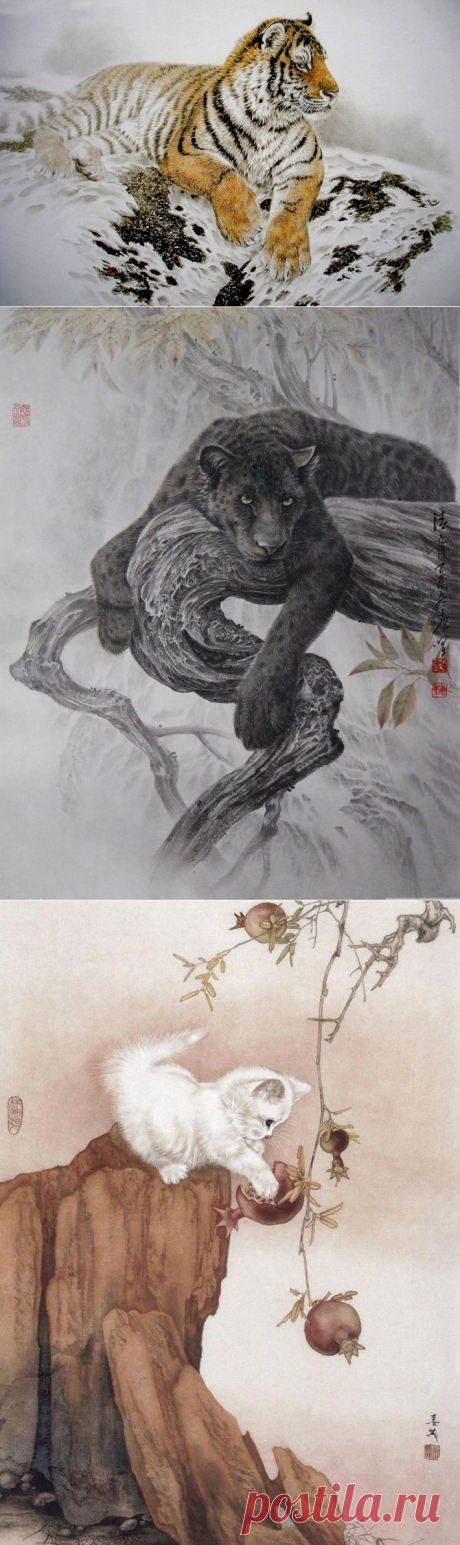 Животные в картинах Tang Jiang