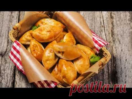 Очень вкусные домашние Пирожки с Капустой в духовке / Russian Piroshki with Braised Cabbage Filling - YouTube