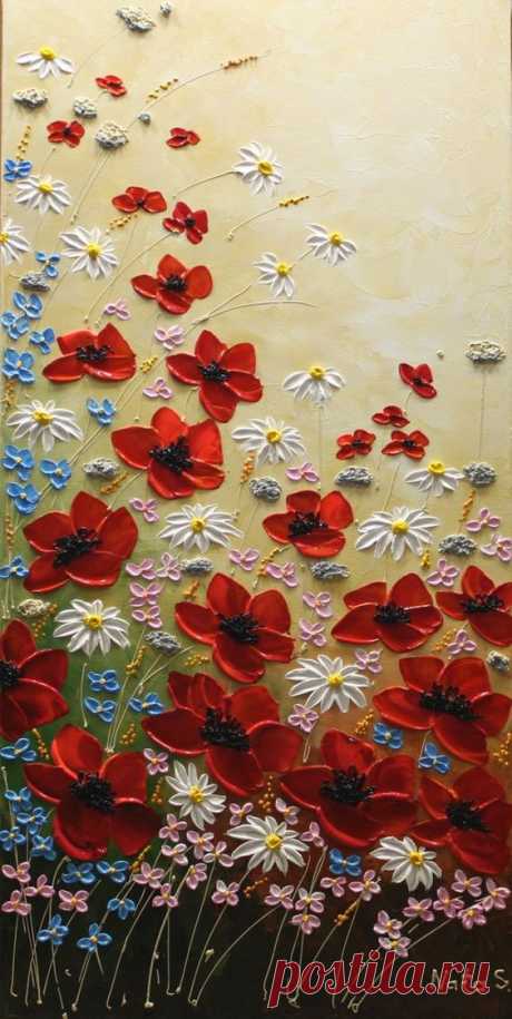 €146.78 - €242.31 · Decorate your home and office with the Original Wildflowers painting by Nata S. COMMISSION PAINTING - MADE TO ORDER: This piece is made to order and will look similar to the pictures above, since each…