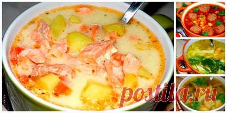 10 самых вкусных ароатных супов. Готовте на здровье 
Ароматный супчик с копчёной курицей и плавленным сырком
 Ингредиенты
 

копчёный окорочок — 300 гр
плавленный сыр — 3 стол ложи (у меня виола )
картошка — 3 шт
морковь — 1 шт
репчатый лук — 1 шт
зеле…