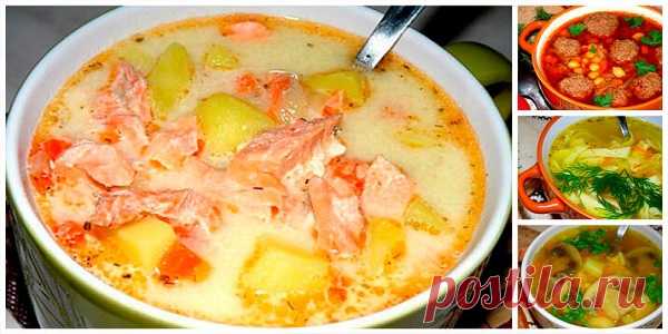 10 самых вкусных ароатных супов. Готовте на здровье 
Ароматный супчик с копчёной курицей и плавленным сырком
 Ингредиенты
 

копчёный окорочок — 300 гр
плавленный сыр — 3 стол ложи (у меня виола )
картошка — 3 шт
морковь — 1 шт
репчатый лук — 1 шт
зеле…