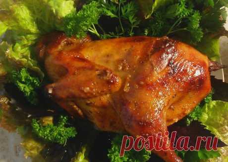 Домашняя курочка запеченная Автор рецепта Аиша - Cookpad