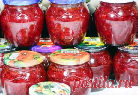 Салат из свеклы на зиму «Алёнка»