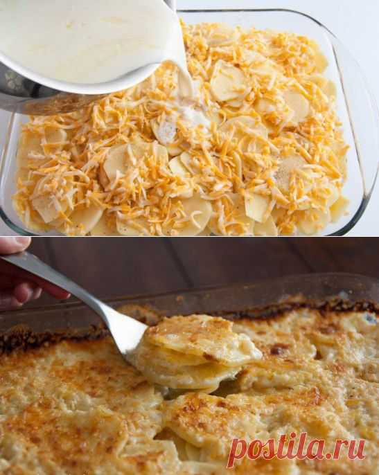 Картофель запеченный с сыром - Простые рецепты Овкусе.ру