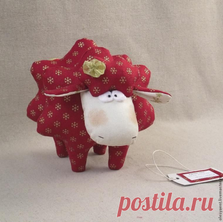 Шьем овечку Няшу - Ярмарка Мастеров - ручная работа, handmade