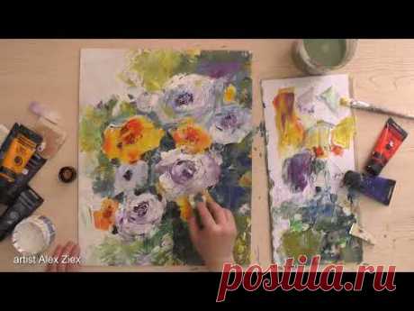 Acrylic painting| Art | Drawing | Relax