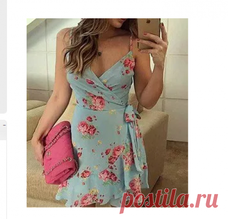 Платье конверт на бретельках.Схемы.