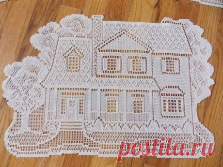 ​Что такое филейное вязание крючком — DIYIdeas