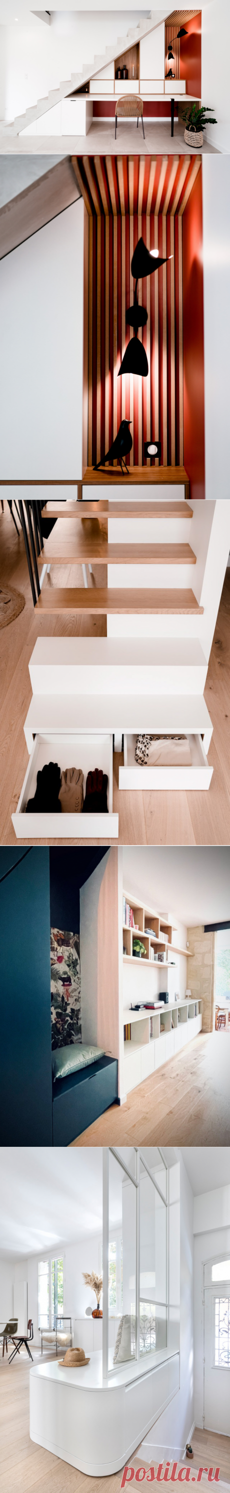 Место под лестницей: 4 проекта с остроумной планировкой | Houzz Россия
