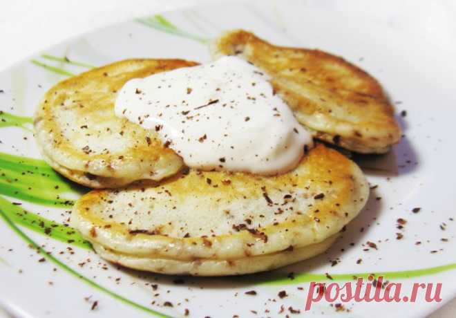 Оладьи на кефире - вкусный завтрак за считанные минуты