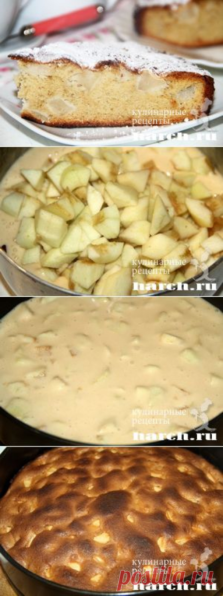 Шарлотка на растительном масле | Харч.ру - рецепты для любителей вкусно поесть