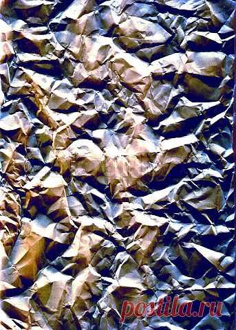 Текстура мятой бумаги - Image of 'Texture crumpled paper'