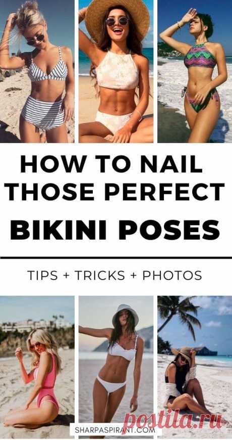 48 Flattering Bikini Beach Poses To Try This Spring! - Sharp Aspirant