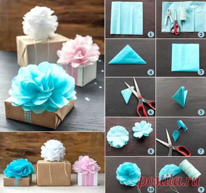 Красивая упаковка подарка своими руками — DIYIdeas