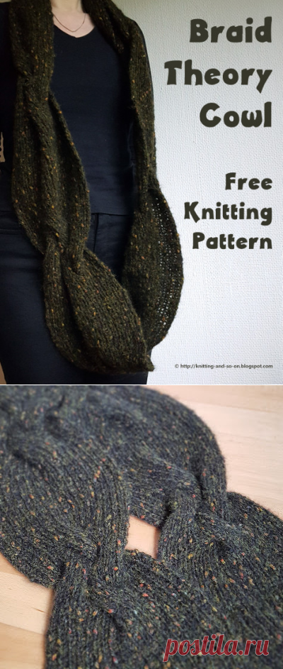 Knitting and so on: Braid Theory Cowl