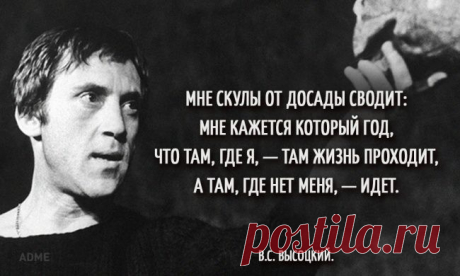 Несколько цепляющих цитат Владимира Высоцкого