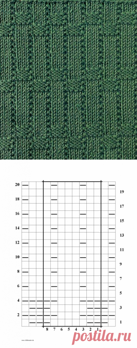 1000 схем вязания спицами » 032 схемы плетения