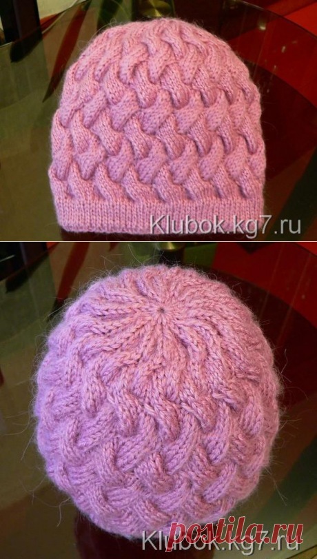 ШАПОЧКА ПЛЕТЁНКА