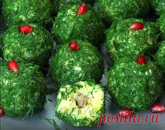 Салатные шарики с селёдкой — потрясающая закуска к празднику | ВКУСНЫЕ ЛАЙФХАКИ ФЛОРЫ | Яндекс Дзен