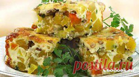 Запеканка тыквенная с сыром