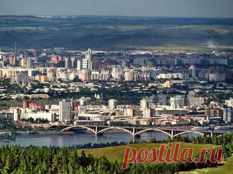 Город на берегах Енисея. КРАСНОЯРСК..