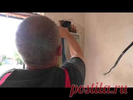 Переделка электро. щита дома после жёсткой халтуры