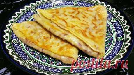 Неожиданно! Вкуснятина, Из простых продуктов! Катлама с луком