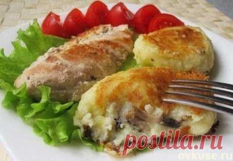 Картофельные зразы с грибами - Простые рецепты Овкусе.ру