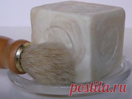 Мыло для бритья.