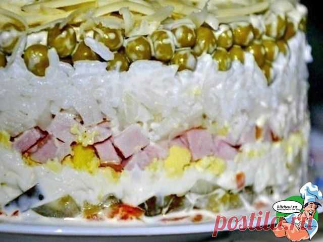 Вкусный слоеный салат