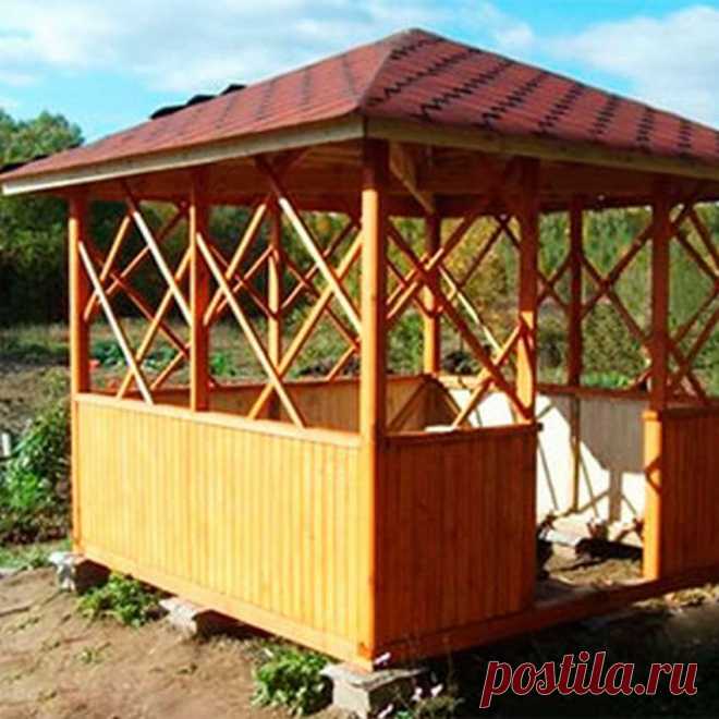 Беседка своими руками проекты. 800 фото + пошаговые инструкции