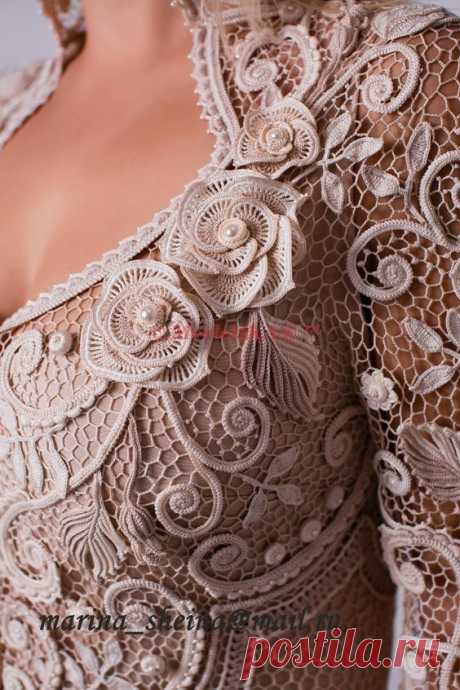Жемчужная библиотека DMC Irish Crochet Lace ☆ всё об ирландском кружеве / Вязание крючком