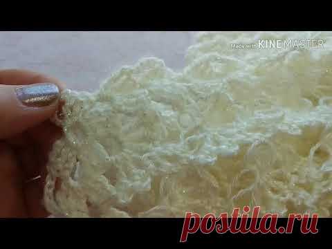 Урок 211. Койма для шали, бактуса 