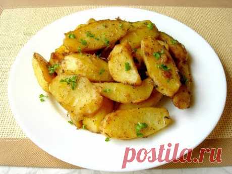 Румяная картошечка в Духовке, Удачный рецепт для Вкусного Обеда или Ужина - YouTube