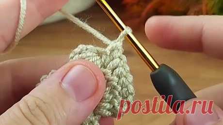Такой простой способ связать декоративный жгут.....❤️🧶
