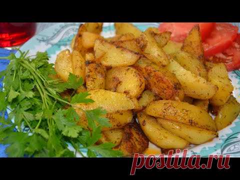 Картошка по деревенски в мультиварке