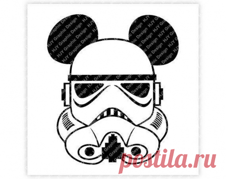 Disney Star Wars Stormtrooper Mickey Minnie Mouse Ears | Etsy