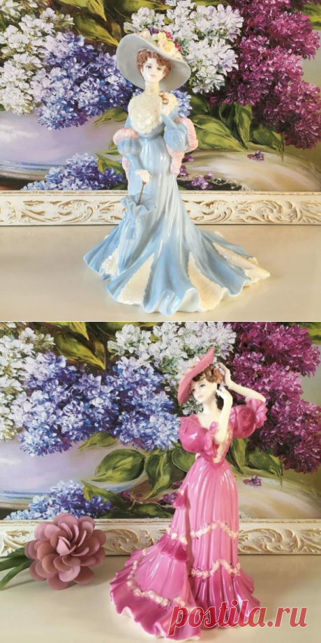 ღСтатуэтки Royal Worcester из серии &quot;викторианские балы&quot;