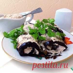 Баклажаны с орехами по-грузински!