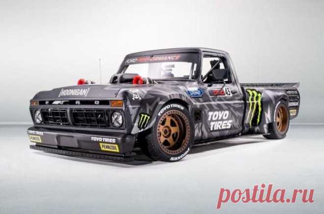 900-сильный Ford F-150: новый автомобиль Кена Блока (10 фото) . Тут забавно !!!