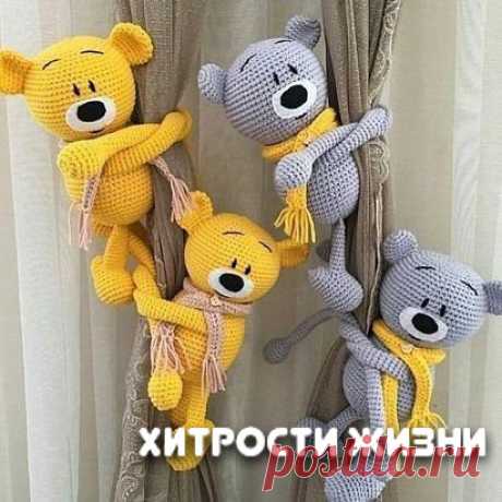 Оригинальные подхваты для штор