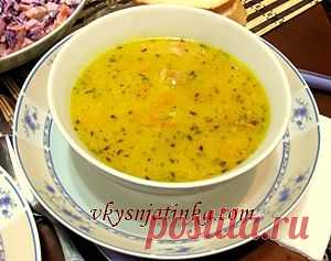 Сырный суп - рецепт с фото