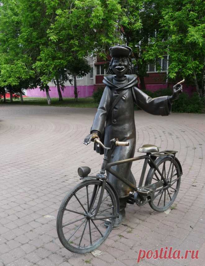 Памятник велосипеду Чебоксары