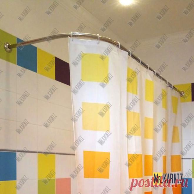 карниз для ванны г образный 170х70