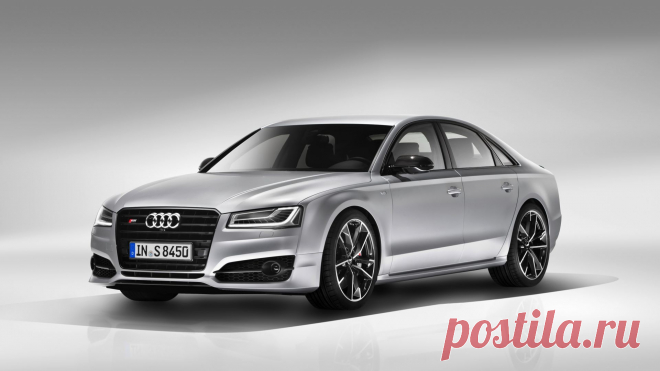 Смотри! Audi S8 2018 модельного года Audi S8 2018 представляет собой флагманский седан от немецкого автопроизводителя, который открыто заявляет о своем превосходстве и может легко соперничать