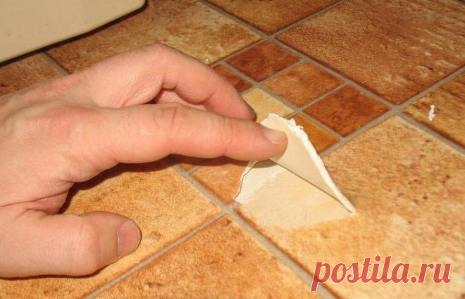 Ремонт линолеума своими руками