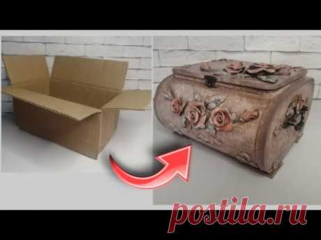 Винтажная шкатулка🌸DIY 🌸Vintage Box